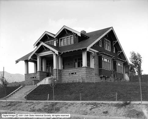 Yalecrest's first home