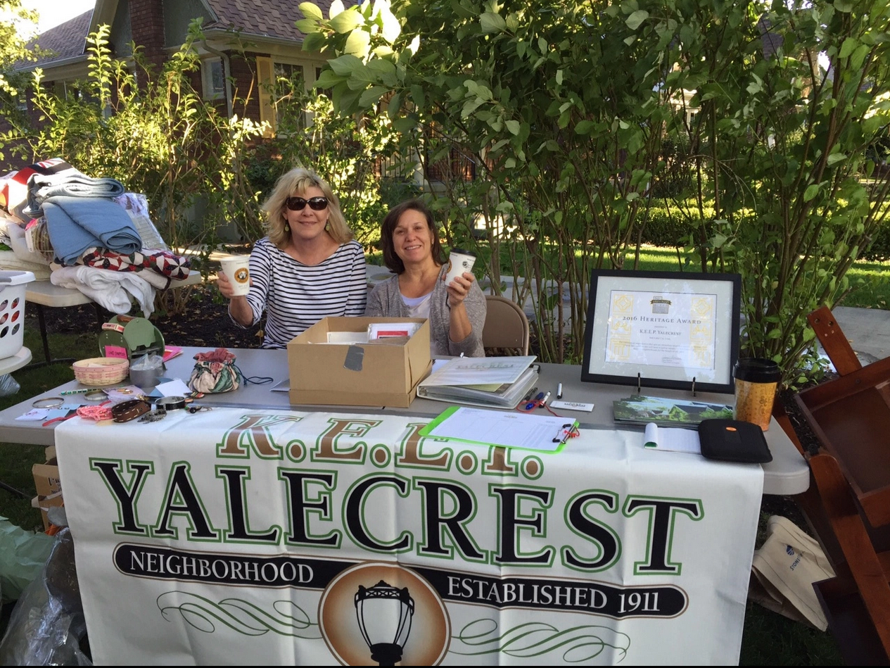 K.E.E.P. Yalecrest community yard sale event