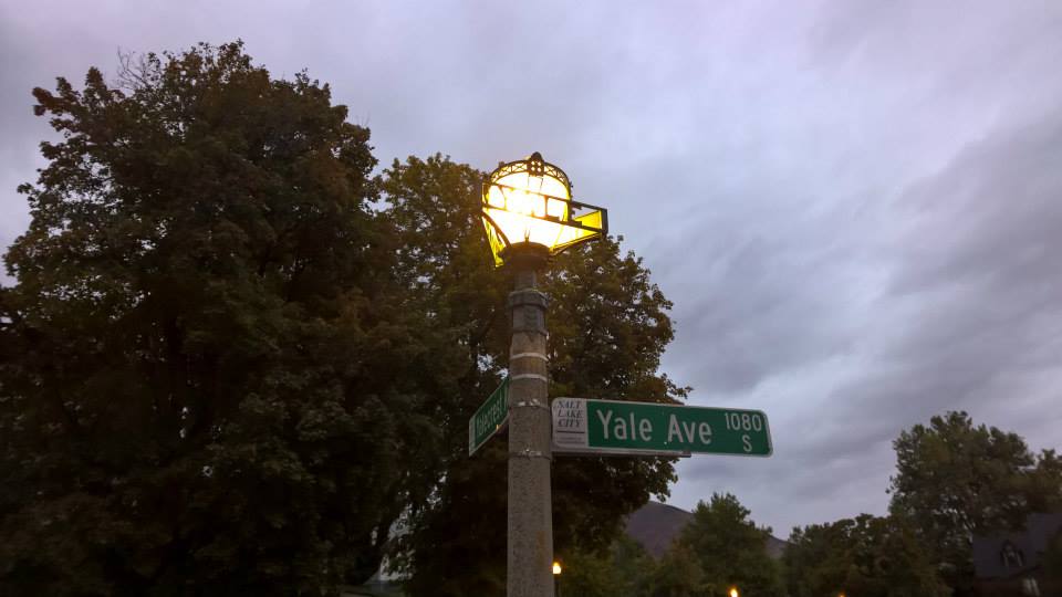 Lamp restoration detail