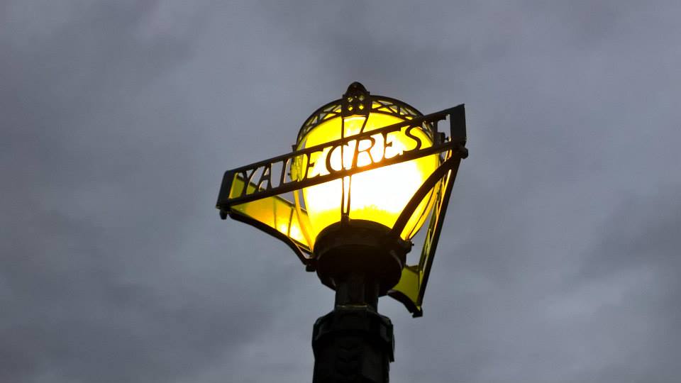 Lamp restoration detail