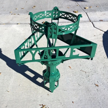 Lamp restoration detail