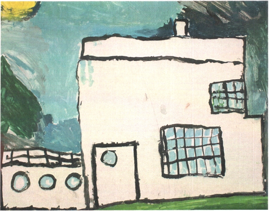 Bonneville student art; Recognize this house?