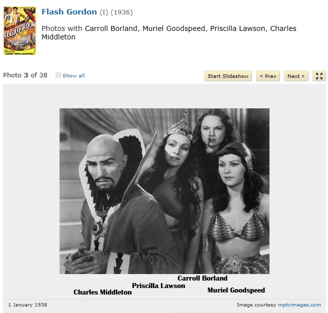 Muriel Goodspeed & other Flash Gordon characters1