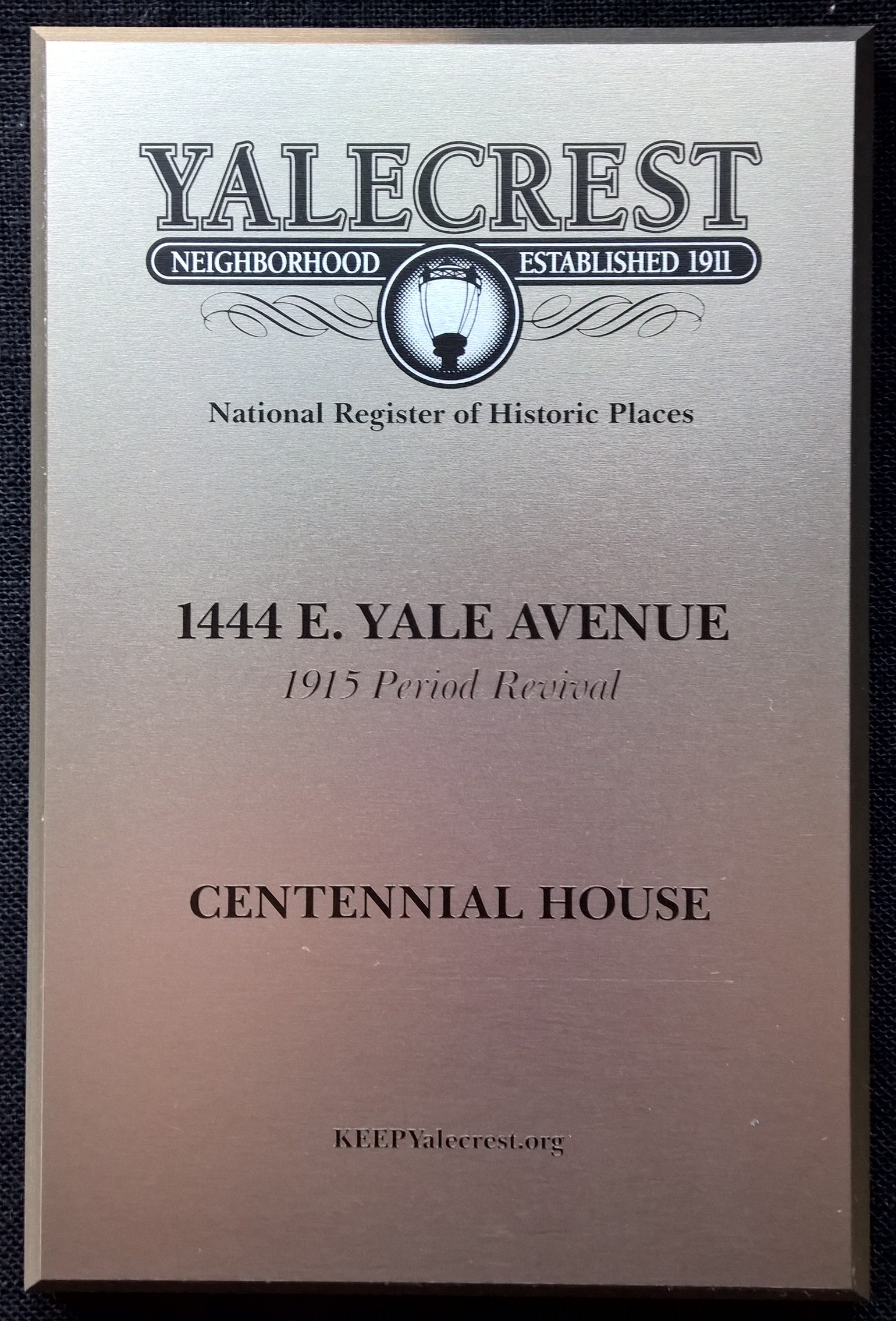 Centennial Plaques Available